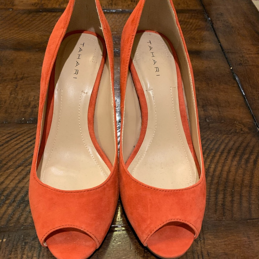 Burnt Orange Heels